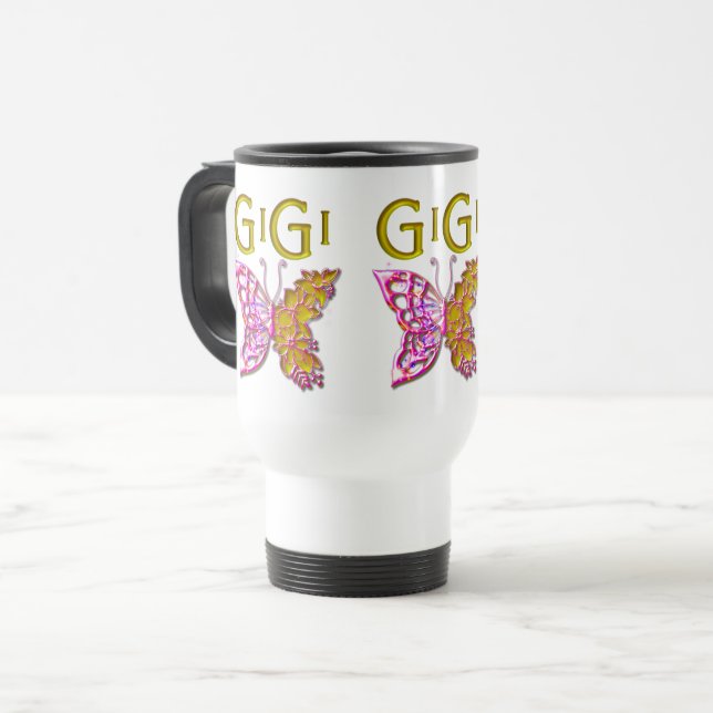 Mug De Voyage GIGI Grand-mère (Devant gauche)