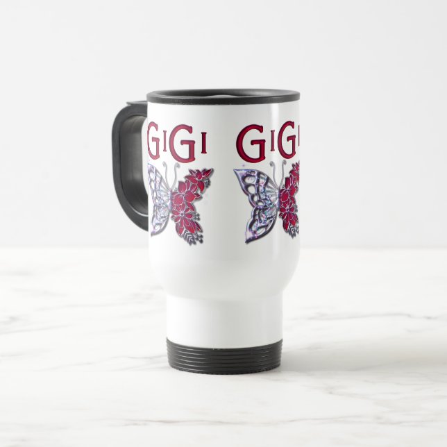 Mug De Voyage GIGI Grand-mère (Devant gauche)