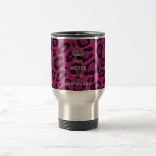 Mug De Voyage Gilry chic Sauvez de l'eau boisson champagne blanc