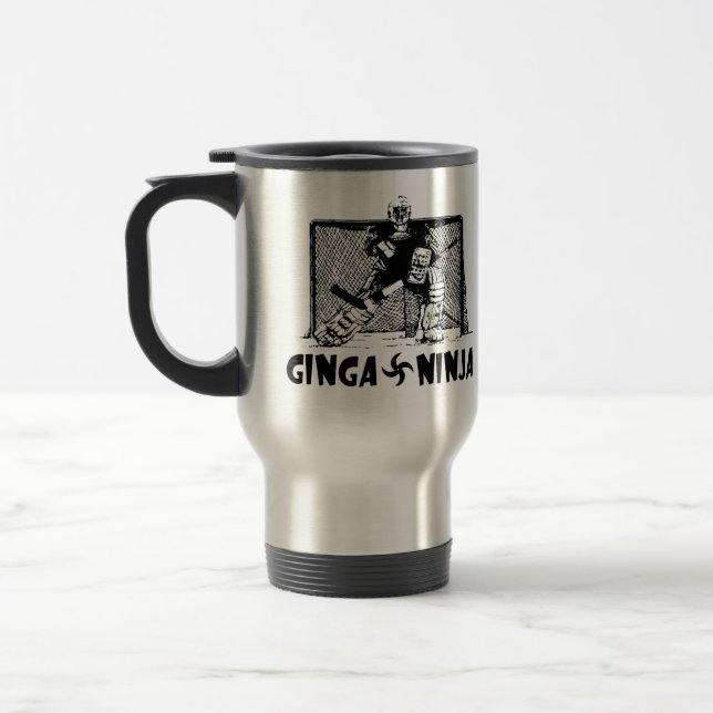 Mug De Voyage Ginga Ninja - gardien de but d'hockey (Gauche)