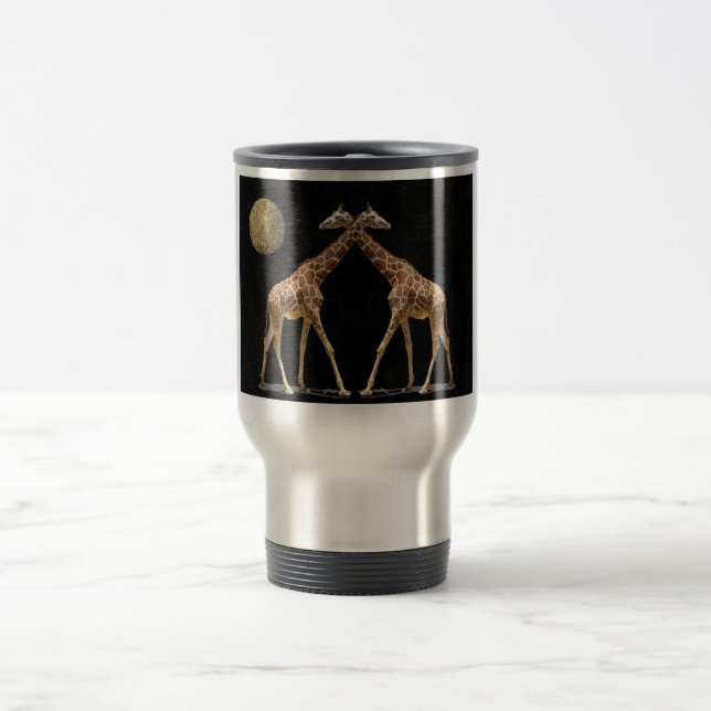 MUG DE VOYAGE GIRAFES COSMIQUES (Centre)