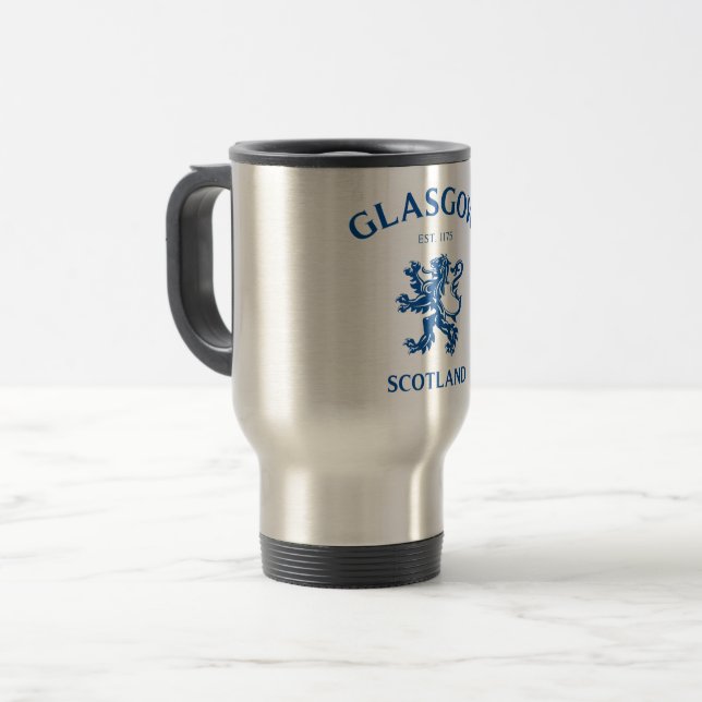 MUG DE VOYAGE GLASGOW, ÉCOSSE (Devant gauche)