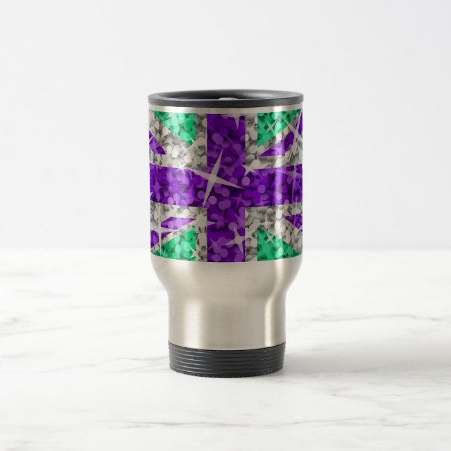Mug De Voyage Glitz UK Purple mule voyage (Centre)