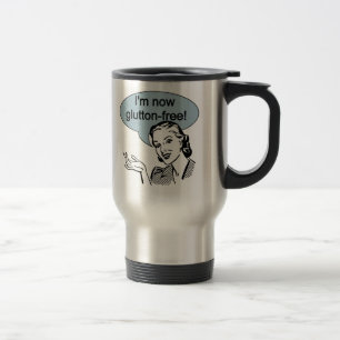 Mug De Voyage Glutton de régime humoristique gratuit