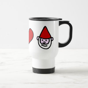 Mug De Voyage Gnome d'amour de paix