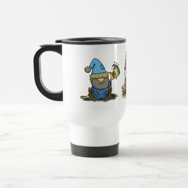 Mug De Voyage gnomes itinérants de café (Gauche)