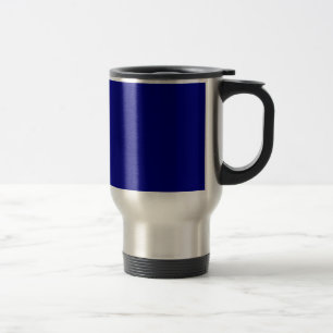 Mug De Voyage Gobelet de voyage en acier inoxydable bleu marine