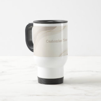 Mug De Voyage Gobelet de voyage personnalisé minimaliste élégant