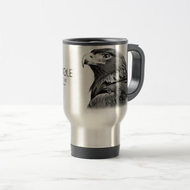 Mug De Voyage Golden Eagle (Devant droit)