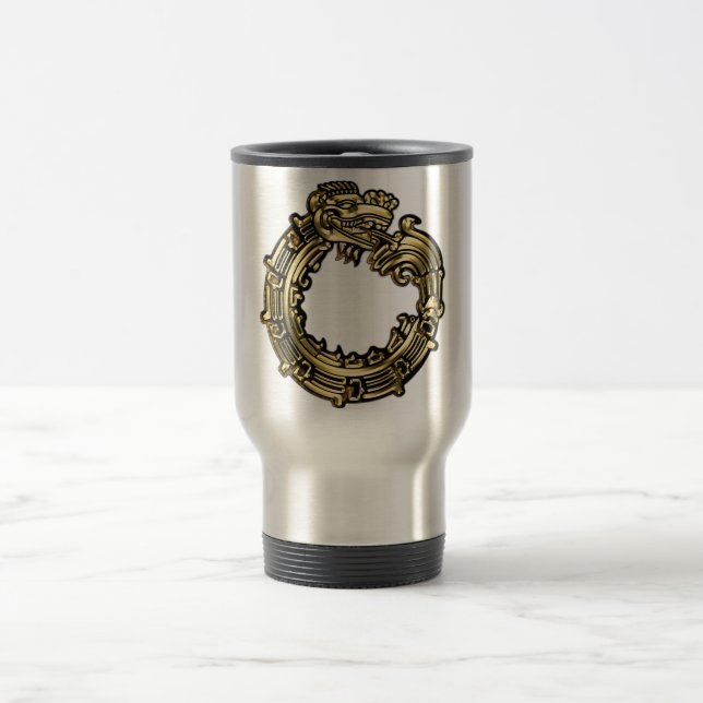Mug De Voyage Golden Quetzalcoatl (Centre)