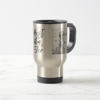 Mug De Voyage Golden Retriers Art Meilleure maman jamais