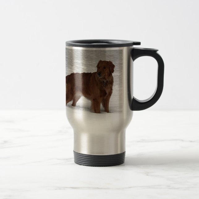 Mug De Voyage Golden retriever (Droit)