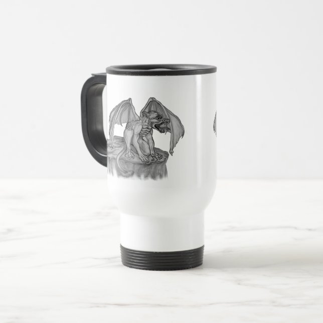 Mug De Voyage Golem Gargoyle (Devant gauche)