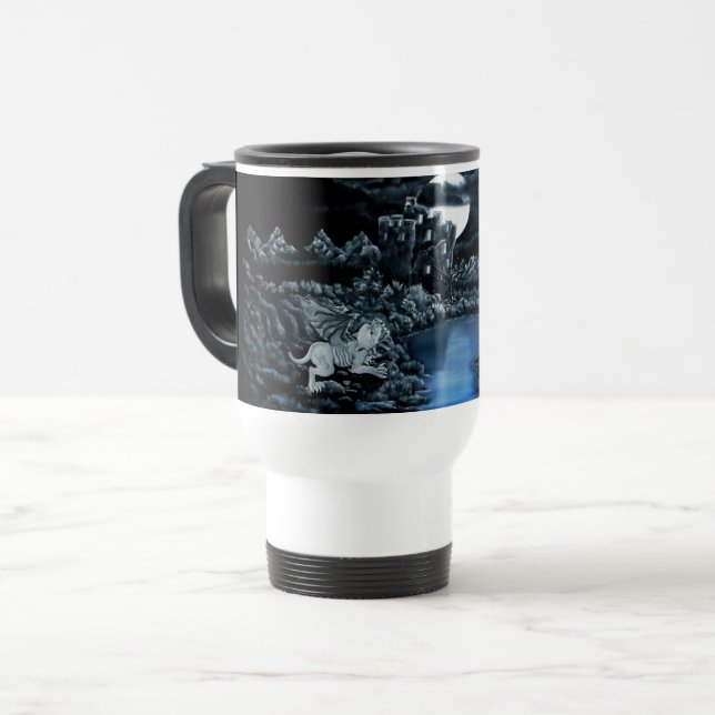 Mug De Voyage Golem vs Dolem District Combat (Devant gauche)