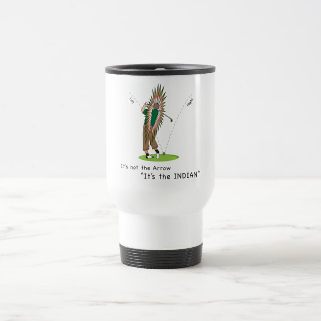 Mug De Voyage GOLF - C'est la flèche (Centre)