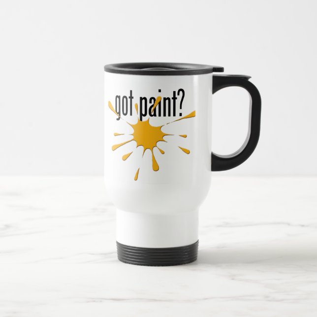Mug De Voyage got paint? (Paintball) (Droite)