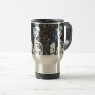 MUG DE VOYAGE GOTH EVE, JARDIN SOMBRE D'EDEN, FEMME, SERPENT