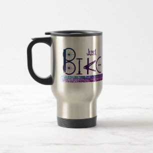 Mug De Voyage Graffiti "Just Bike" de Bike Parts & Tire Traces