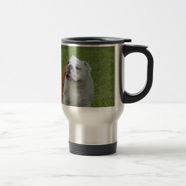 Mug De Voyage Grand bouledogue (Droit)