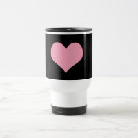 Grand Coeur d'amour rose