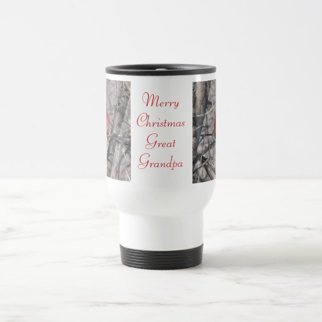 Mug De Voyage Grand grand-papa de Joyeux Noël (Centre)