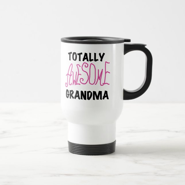 Mug De Voyage Grand-maman totalement impressionnante - T-shirts (Droite)