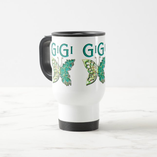 Mug De Voyage Grand-mère GIGI (Devant gauche)