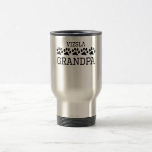 Mug De Voyage Grand-papa de Vizsla