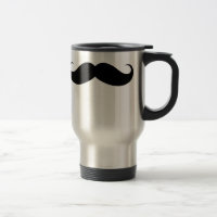 Grand voyage drôle de moustache/tasse de