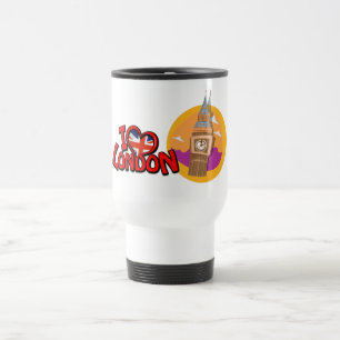 Mug De Voyage Grande tour horloge de Westminster Big Ben