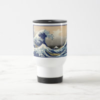 Grande Vague au large de Kanagawa et Mont Fuji Mer