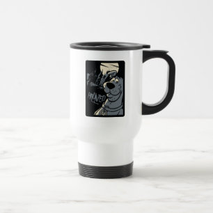 Mug De Voyage Graphique hanté Noir de manoir de Scooby-Doo