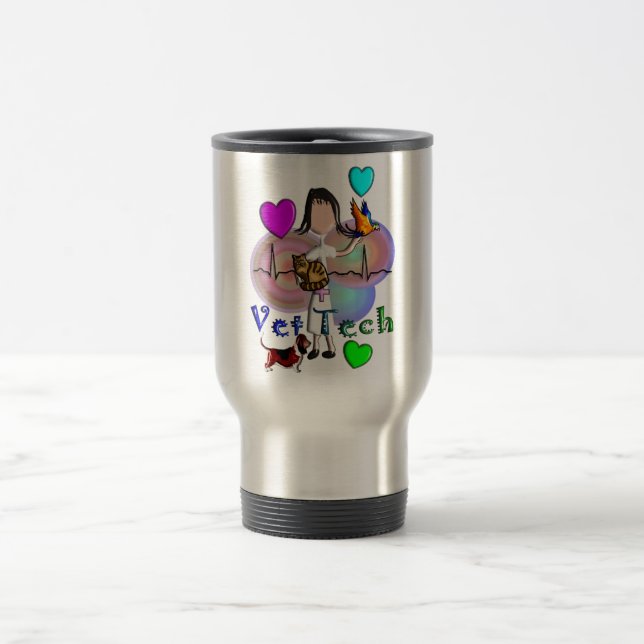 Mug De Voyage Graphiques de relief uniques de style de cadeaux (Centre)