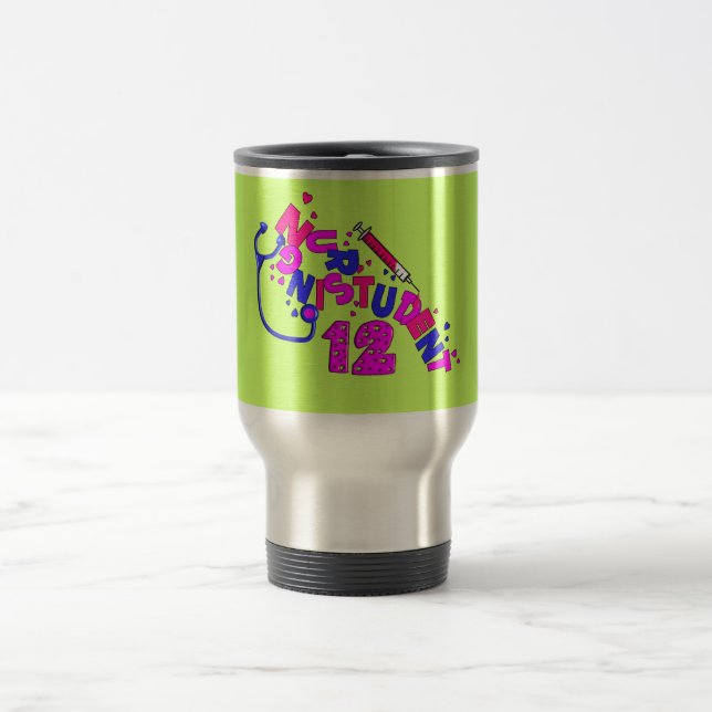Mug De Voyage Graphiques uniques des cadeaux 3D (Centre)