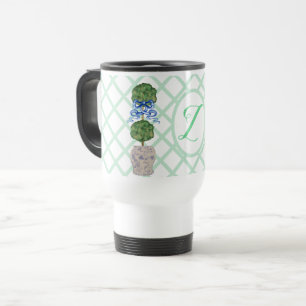 Mug De Voyage Green Chinoiserie Ginger Jar Jars Topiary