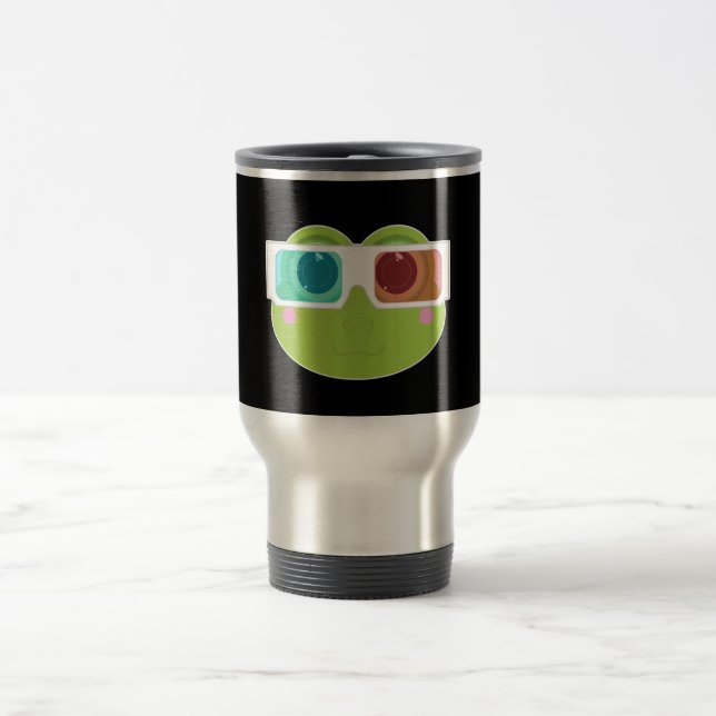 Mug De Voyage Grenouille 3D (2) (Centre)