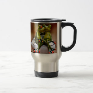 Mug De Voyage Grenouilles Heureuses