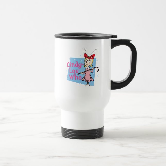 Mug De Voyage Grille | Cindy-Lou Qui - Sucre de canne (Droite)
