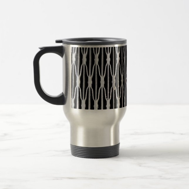 Mug De Voyage Grillwork Mug Voyage Abstrait (Gauche)