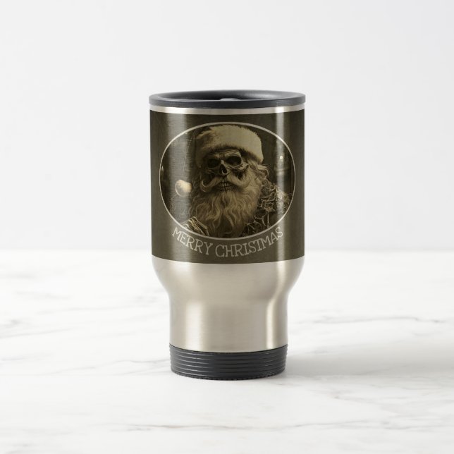 Mug De Voyage Grim Noël - Père Noël squelette  65609 (Centre)