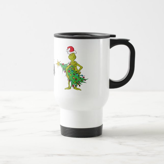 Mug De Voyage Grinch Classique | Vilain (Droite)