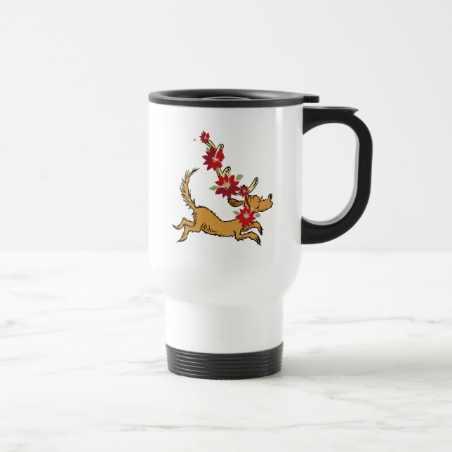Mug De Voyage Grinch | Max Poinsettia de Noël (Droite)