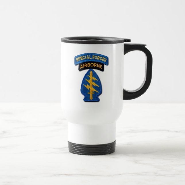 Mug De Voyage Groupe des forces spéciales Green Berets (Droite)