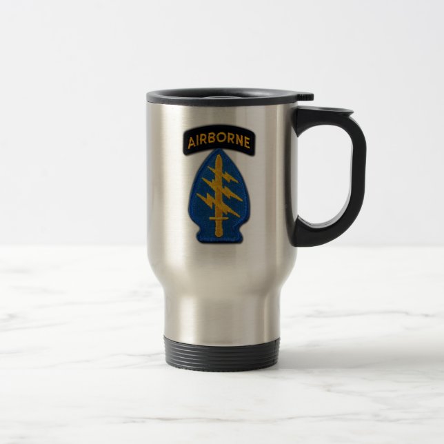 Mug De Voyage Groupe des forces spéciales Green Berets (Droit)