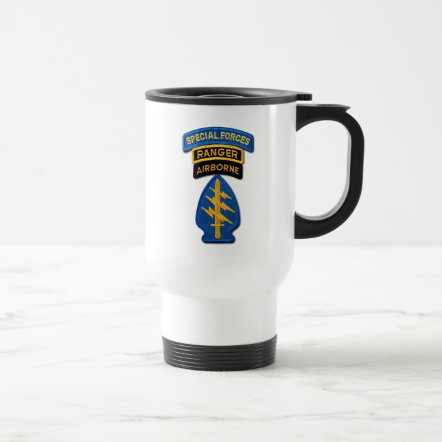 Mug De Voyage Groupe des forces spéciales Green Berets (Droite)