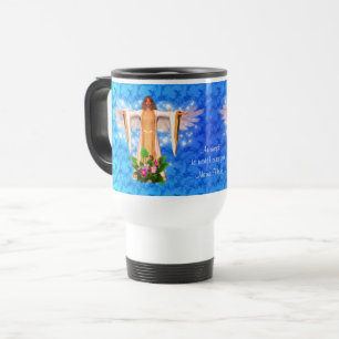 Mug De Voyage Guardian Angel Blue Inspiration personnalisée