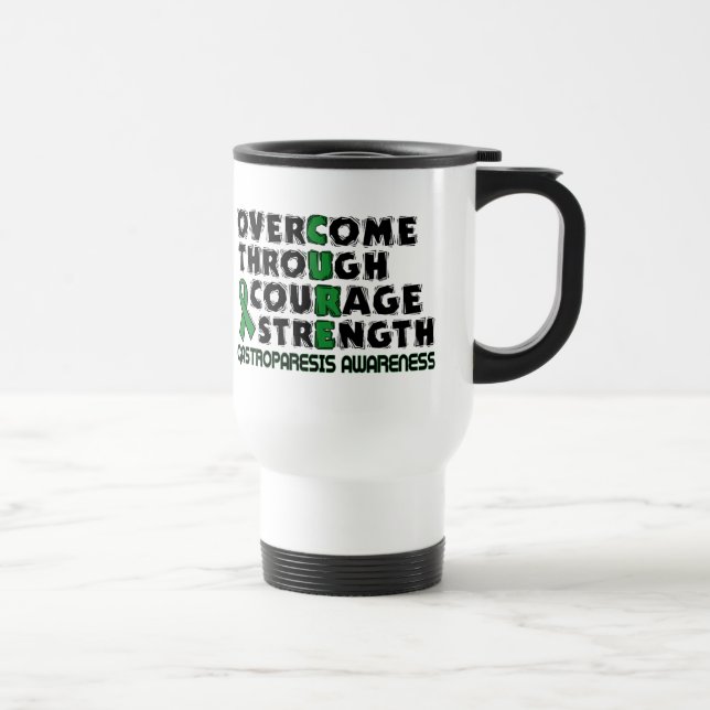 Mug De Voyage GUÉRIR...Gastroparésie  (Droite)