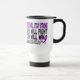 Mug De Voyage Guerrier de fibromyalgie