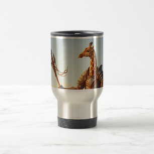 Mug De Voyage Guerrier de girafe