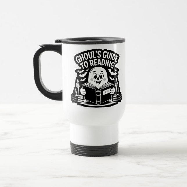 Mug De Voyage Guide de lecture de Ghoul (Gauche)